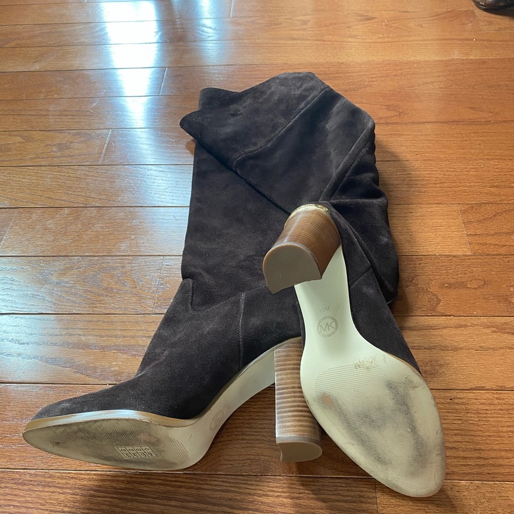 Michael Kors regina suede boots - Picture 6 of 10